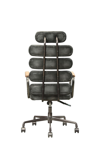 Executive High Back Top Grain Leather Office Chair - 1st Choice Furniture Direct