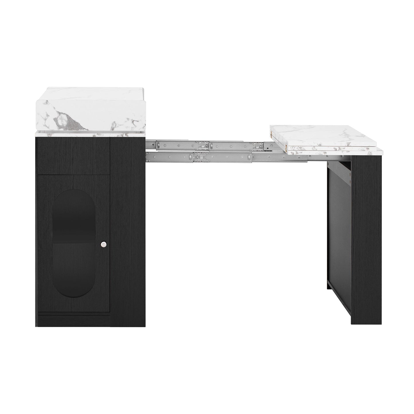 Extendable Dining Table with Storage and Power Outlet - 1st Choice Furniture Direct