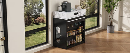 Extendable Dining Table with Storage and Power Outlet - 1st Choice Furniture Direct