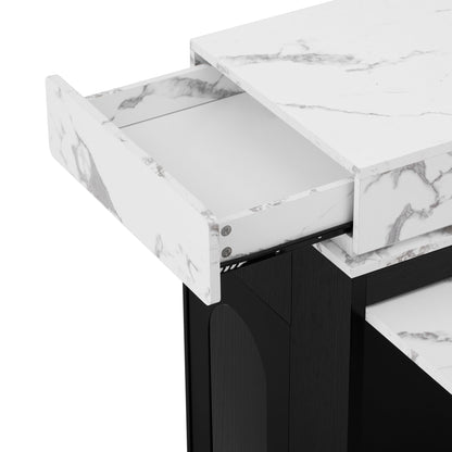 Extendable Dining Table with Storage and Power Outlet - 1st Choice Furniture Direct
