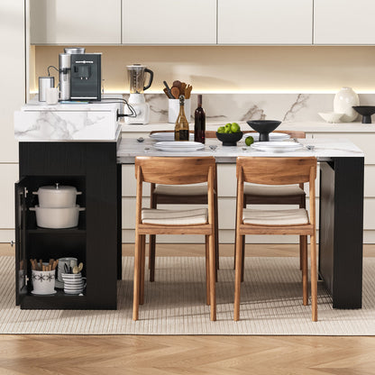 Extendable Dining Table with Storage and Power Outlet - 1st Choice Furniture Direct