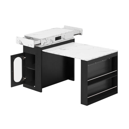 Extendable Dining Table with Storage and Power Outlet - 1st Choice Furniture Direct