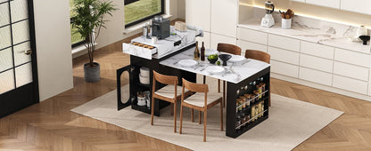 Extendable Dining Table with Storage and Power Outlet - 1st Choice Furniture Direct