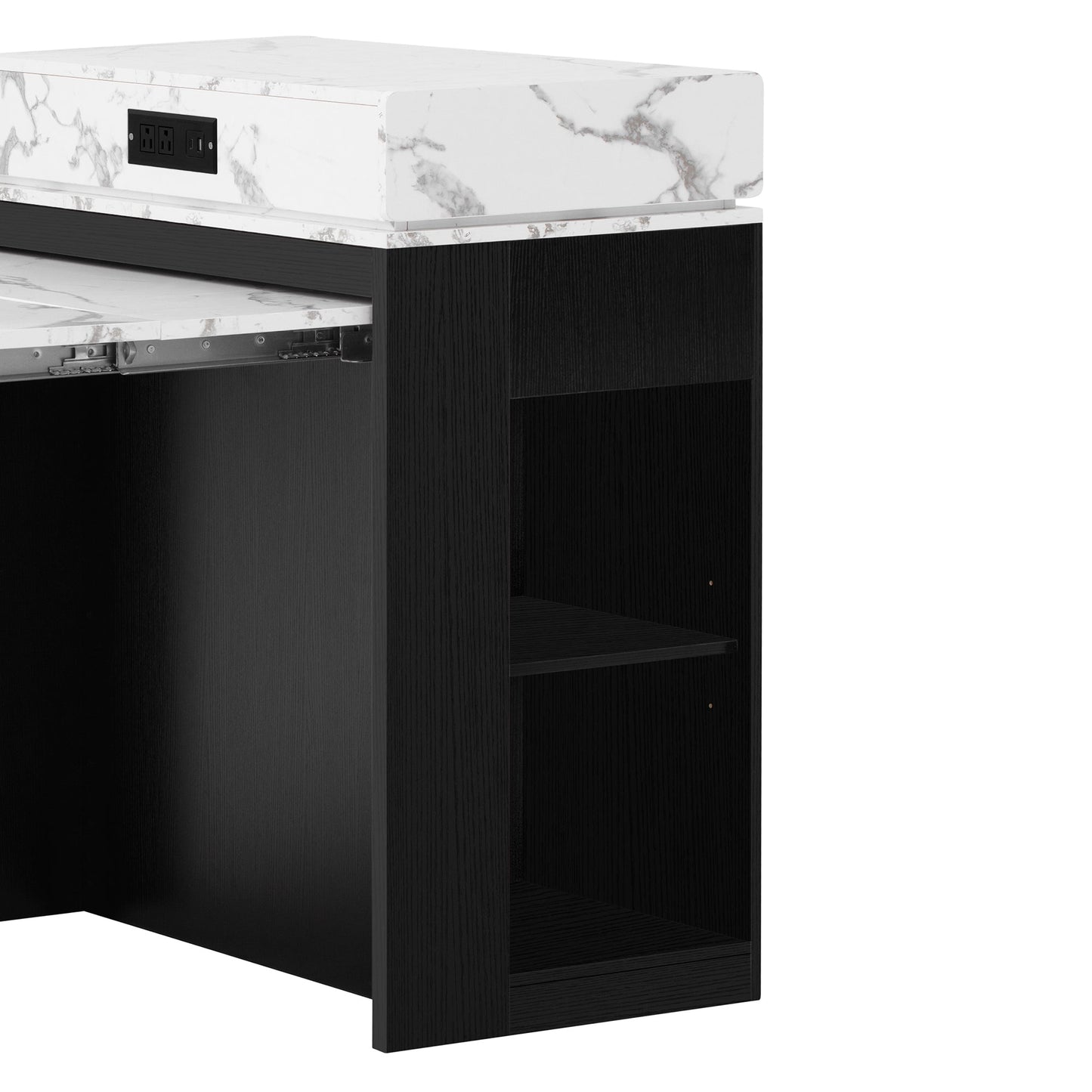 Extendable Dining Table with Storage and Power Outlet - 1st Choice Furniture Direct