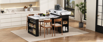 Extendable Dining Table with Storage and Power Outlet - 1st Choice Furniture Direct