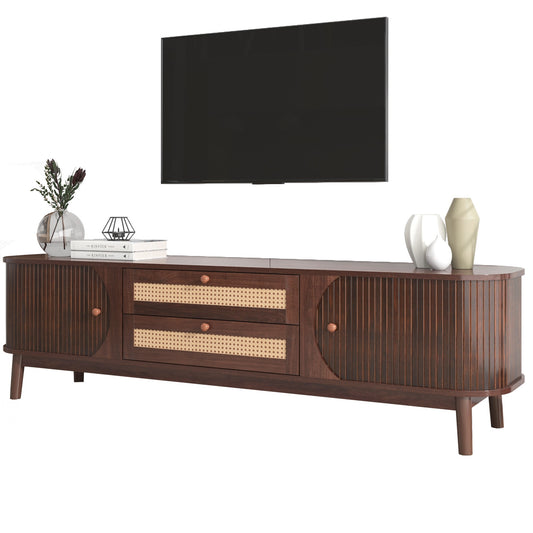 1st Choice Elegant Rattan TV Stand - Perfect for Modern Homes