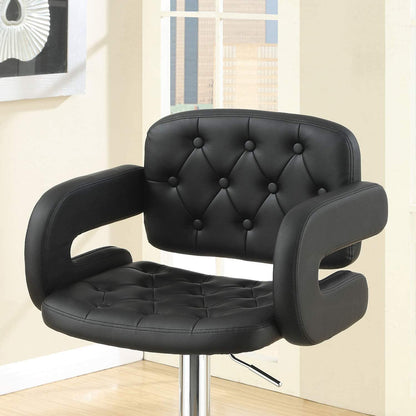 1st Choice Transform Your Dining Room with Our Elegant Black Fabric Dining Chair