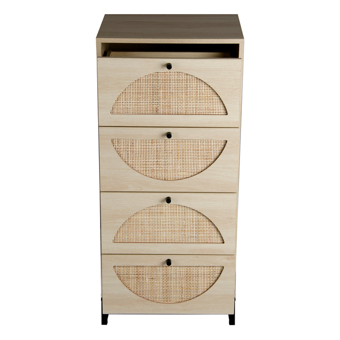 1st Choice Diversified Storage Natural Rattan Cabinet with 4 Drawers