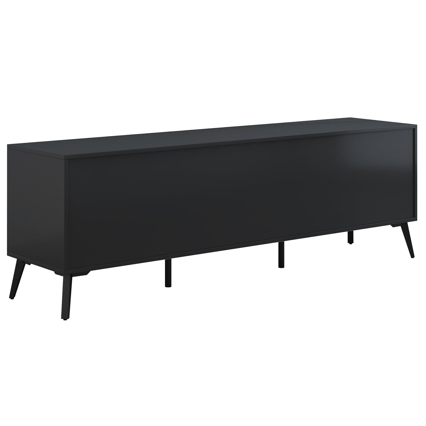 1st Choice Modern TV Stand Entertainment Center with Adjustable Shelves