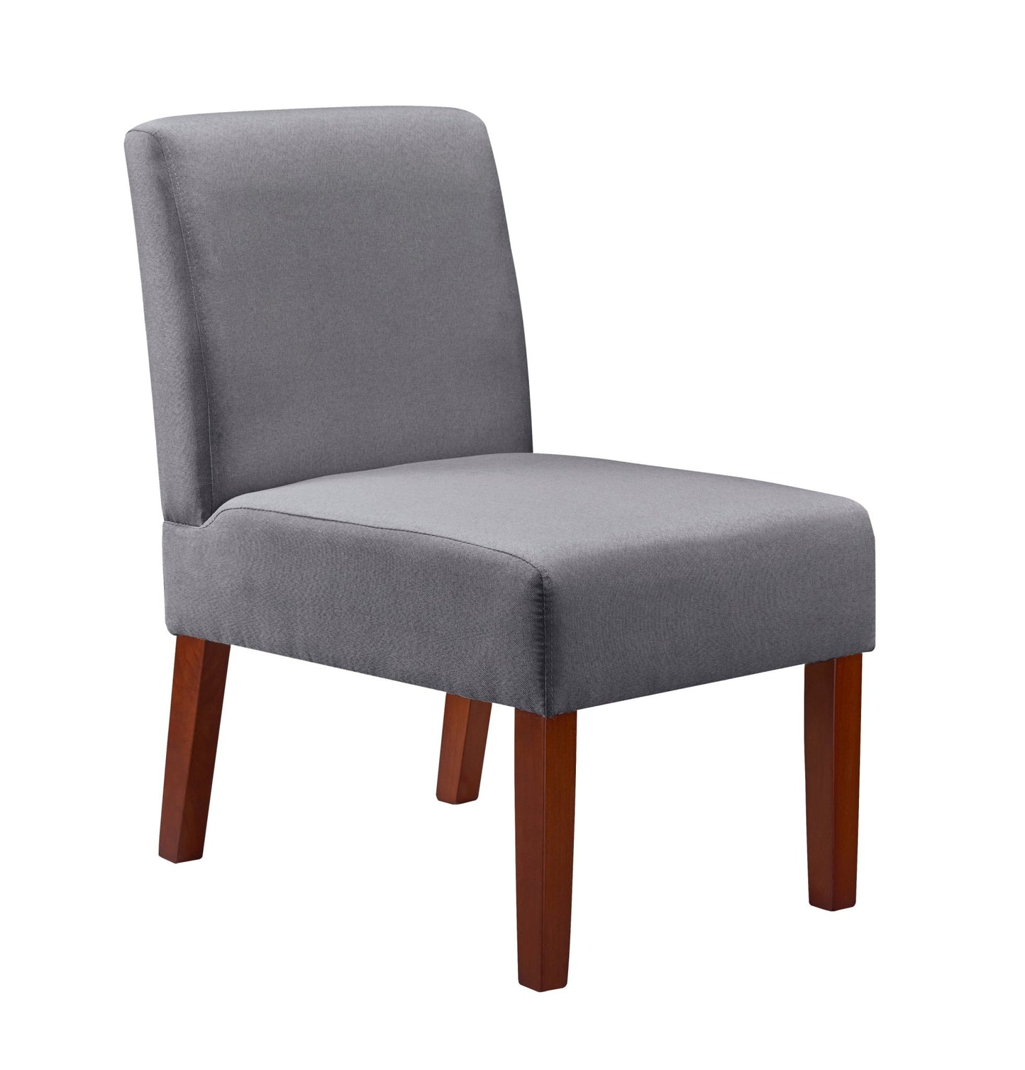 Fabric Accent Chair Set of 2 with Round Wood Table, Decorative Slipper Chair Vanity Chair for Bedroom Home Office, Corner Side Chair [Video] - 1st Choice Furniture Direct