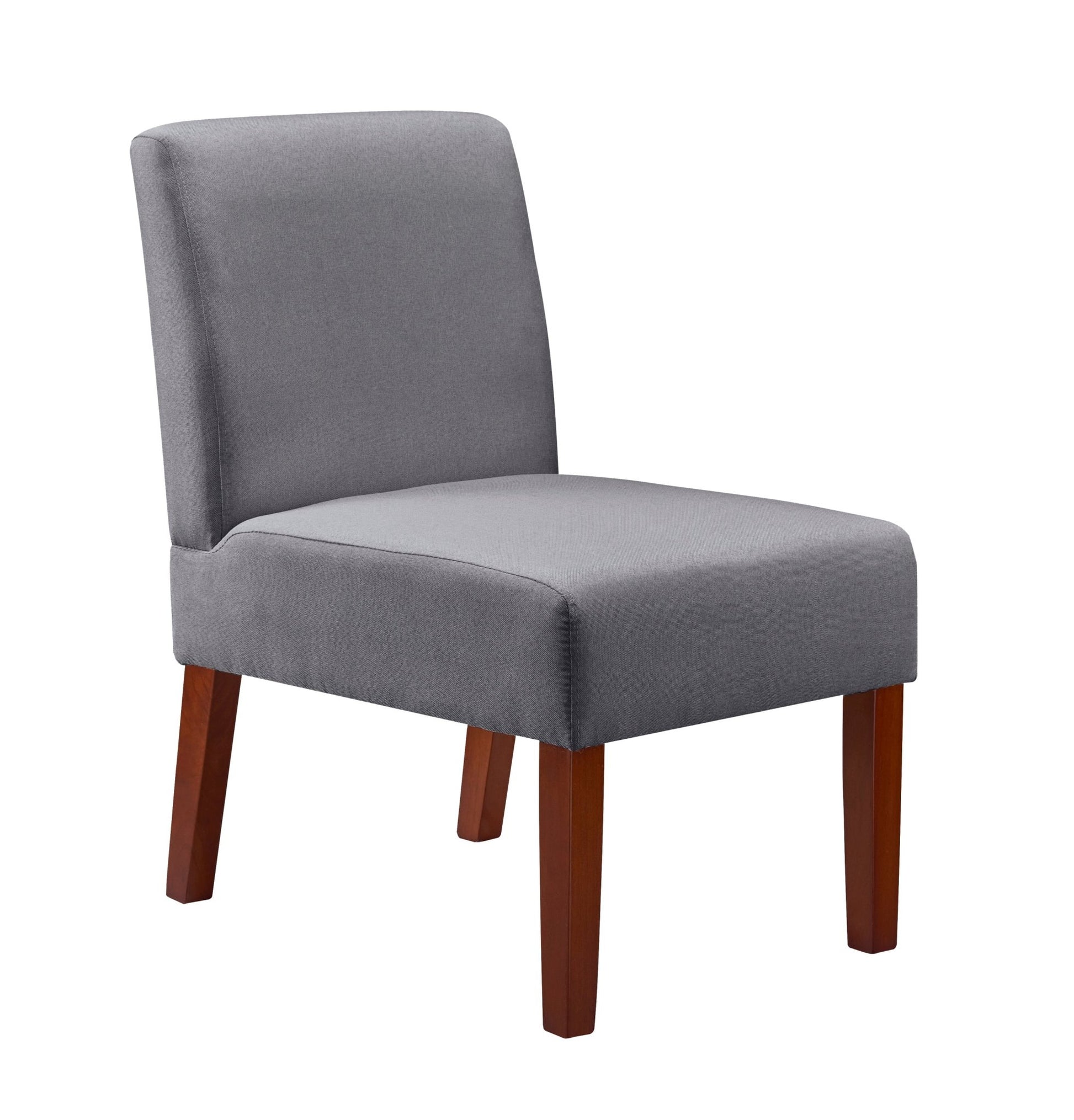 Fabric Accent Chair Set of 2 with Round Wood Table, Decorative Slipper Chair Vanity Chair for Bedroom Home Office, Corner Side Chair [Video] - 1st Choice Furniture Direct