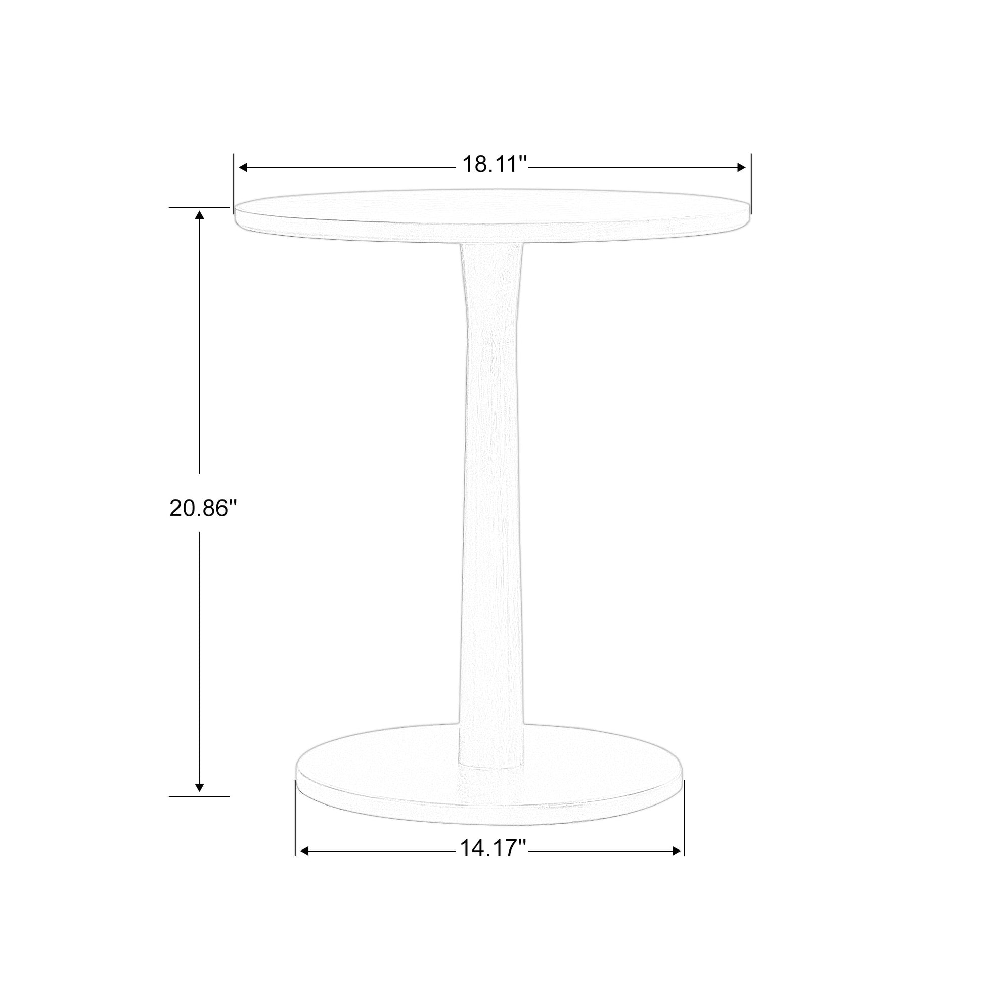 Fabric Accent Chair Set of 2 with Round Wood Table, Decorative Slipper Chair Vanity Chair for Bedroom Home Office, Corner Side Chair [Video] - 1st Choice Furniture Direct