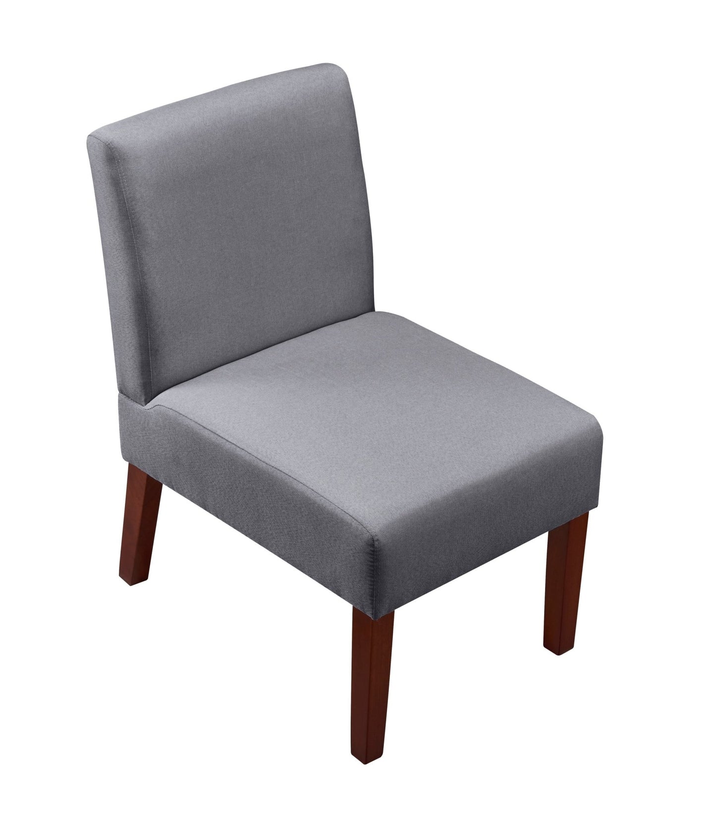 Fabric Accent Chair Set of 2 with Round Wood Table, Decorative Slipper Chair Vanity Chair for Bedroom Home Office, Corner Side Chair [Video] - 1st Choice Furniture Direct