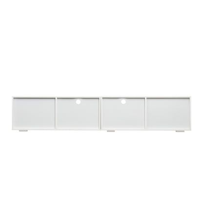 1st Choice Modern Elegant TV Cabinet with LED light in White