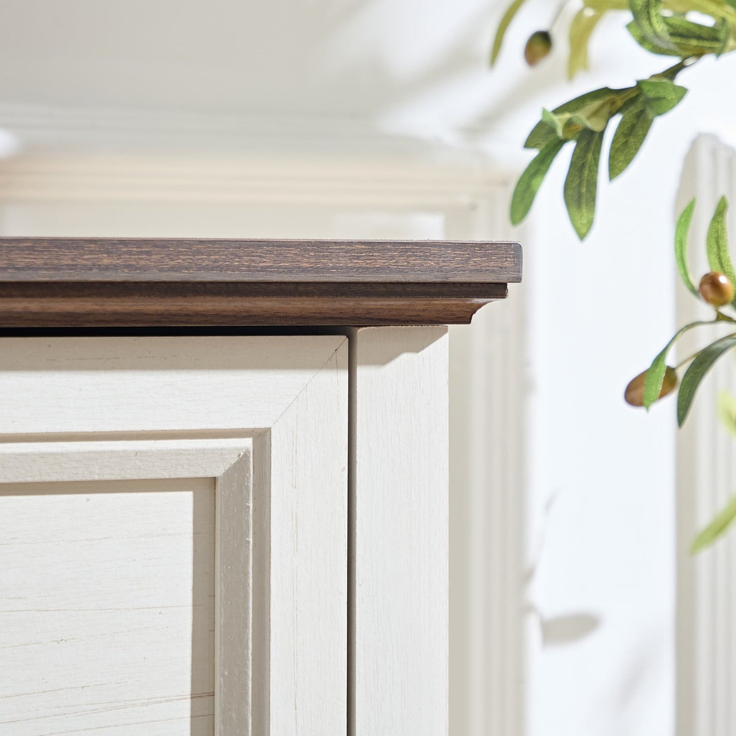 Farmhouse 6 Drawers Dresser for Bedroom, Wood Rustic Wide Chest of Drawers, Storage Dressers Organizer for Bedroom, Living Room, Hallway - 1st Choice Furniture Direct