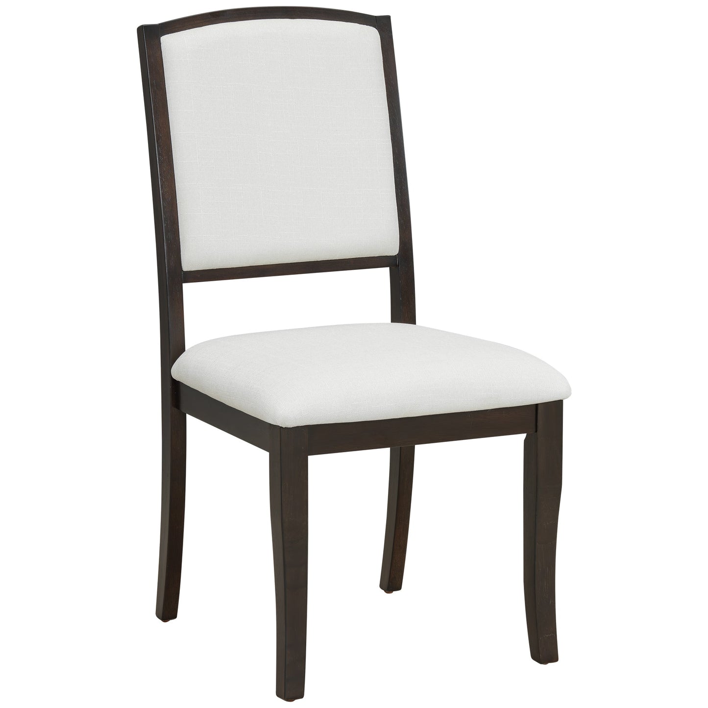 Farmhouse Round Dining Table Set for 4 – Extendable Rubber Wood Dining Set with Upholstered Chairs - 1st Choice Furniture Direct