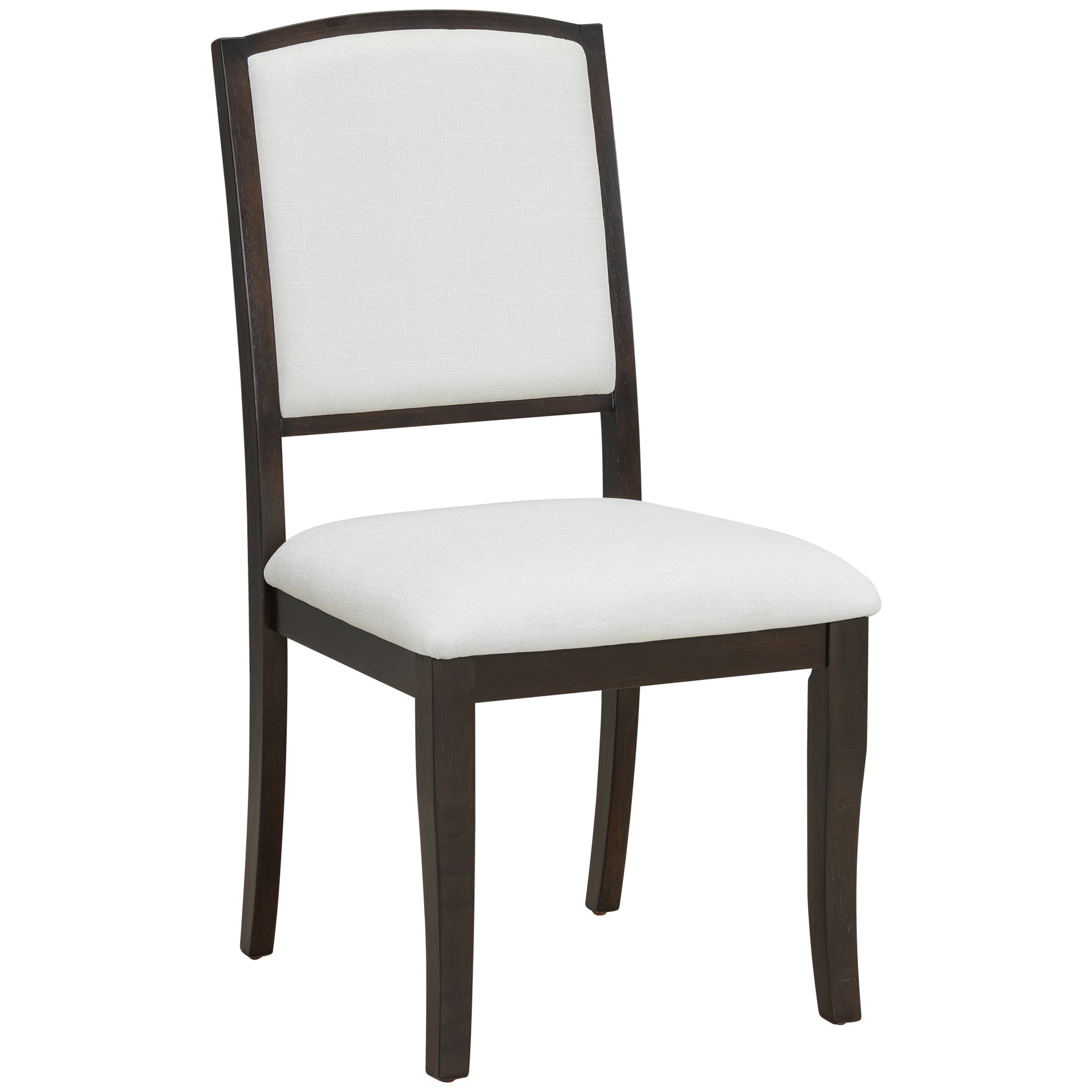 Farmhouse Round Dining Table Set for 4 – Extendable Rubber Wood Dining Set with Upholstered Chairs - 1st Choice Furniture Direct