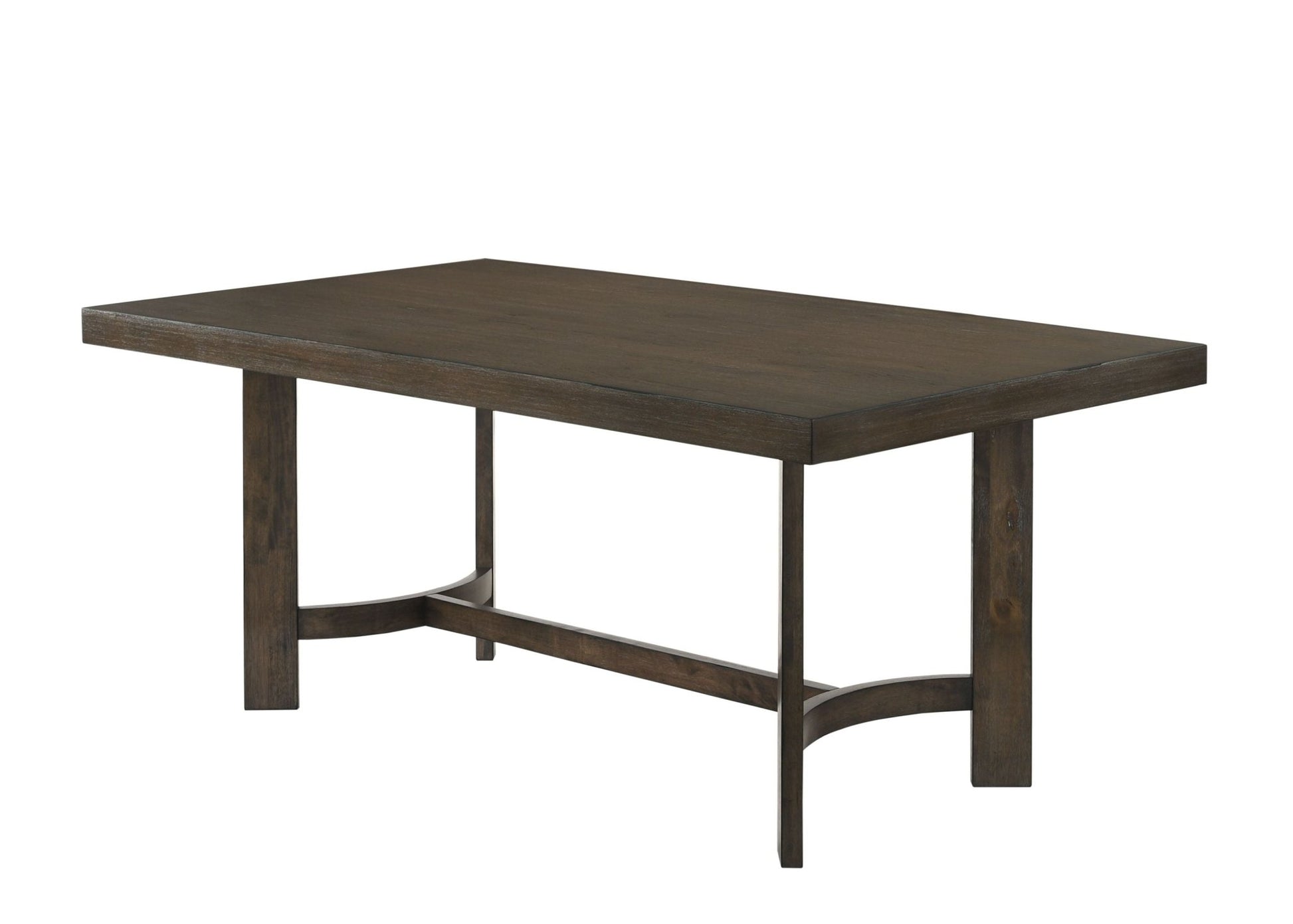 Farren Weathered Oak Finish Dining Table - 1st Choice Furniture Direct