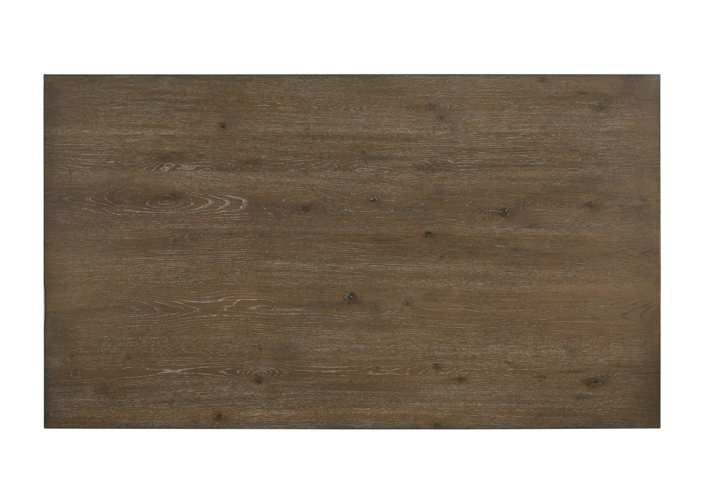 Farren Weathered Oak Finish Dining Table - 1st Choice Furniture Direct