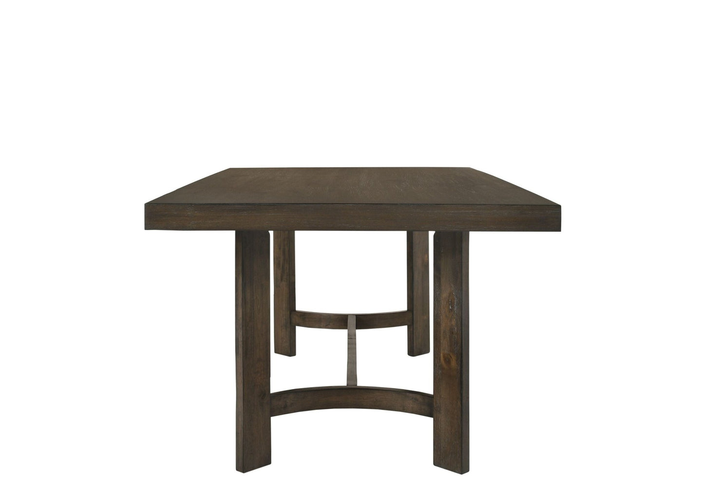 Farren Weathered Oak Finish Dining Table - 1st Choice Furniture Direct