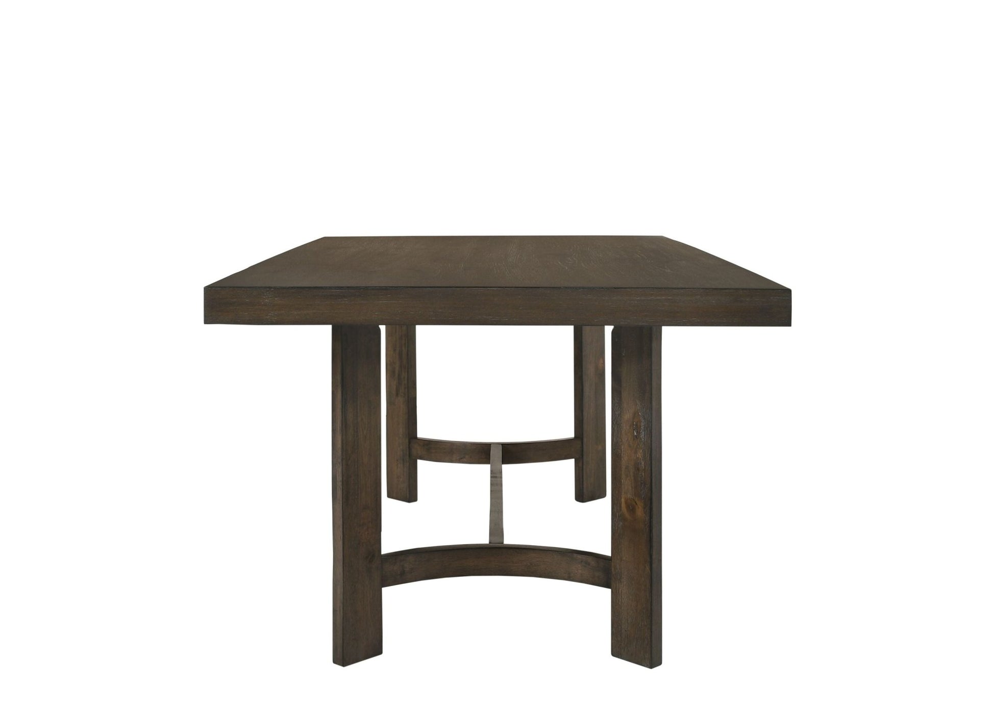 Farren Weathered Oak Finish Dining Table - 1st Choice Furniture Direct