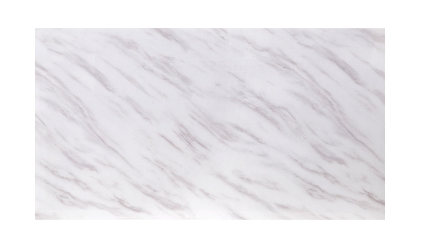 Faux Marble Coffee Table with Stainless Steel Frame - 1st Choice Furniture Direct