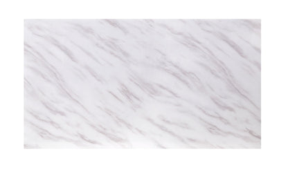 Faux Marble Coffee Table with Stainless Steel Frame - 1st Choice Furniture Direct