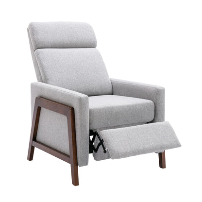 1st Choice Wood-Framed Upholstered Recliner Chair Adjustable Home