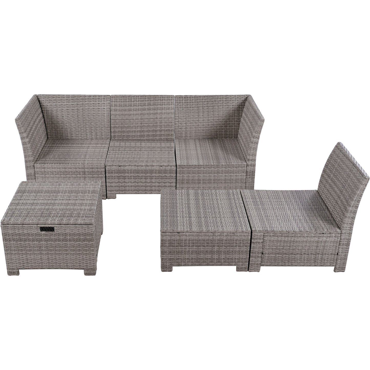 1st Choice  6-Piece Outdoor Sofa Set All-Weather Durability with a Touch of Elegance