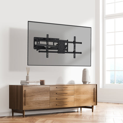 1st Choice Modern Atlantic Full Motion Extra Extension TV mount for 43-90"