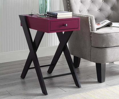 Fierce Accent Table with Built-in USB Port - 1st Choice Furniture Direct
