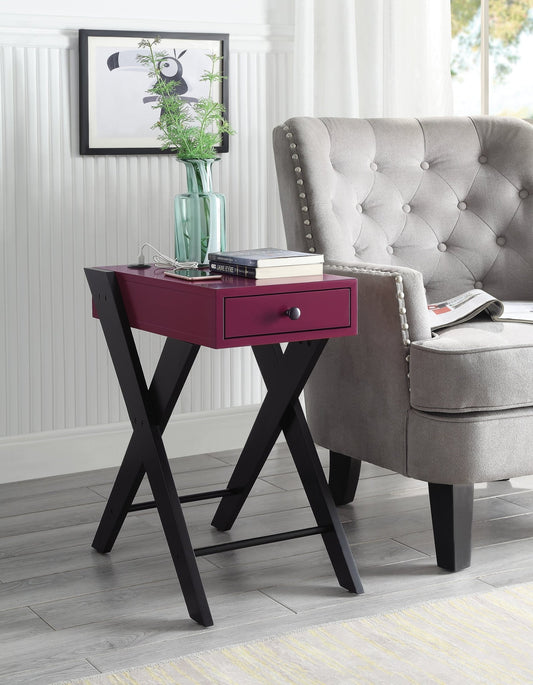 Fierce Accent Table with Built-in USB Port - 1st Choice Furniture Direct