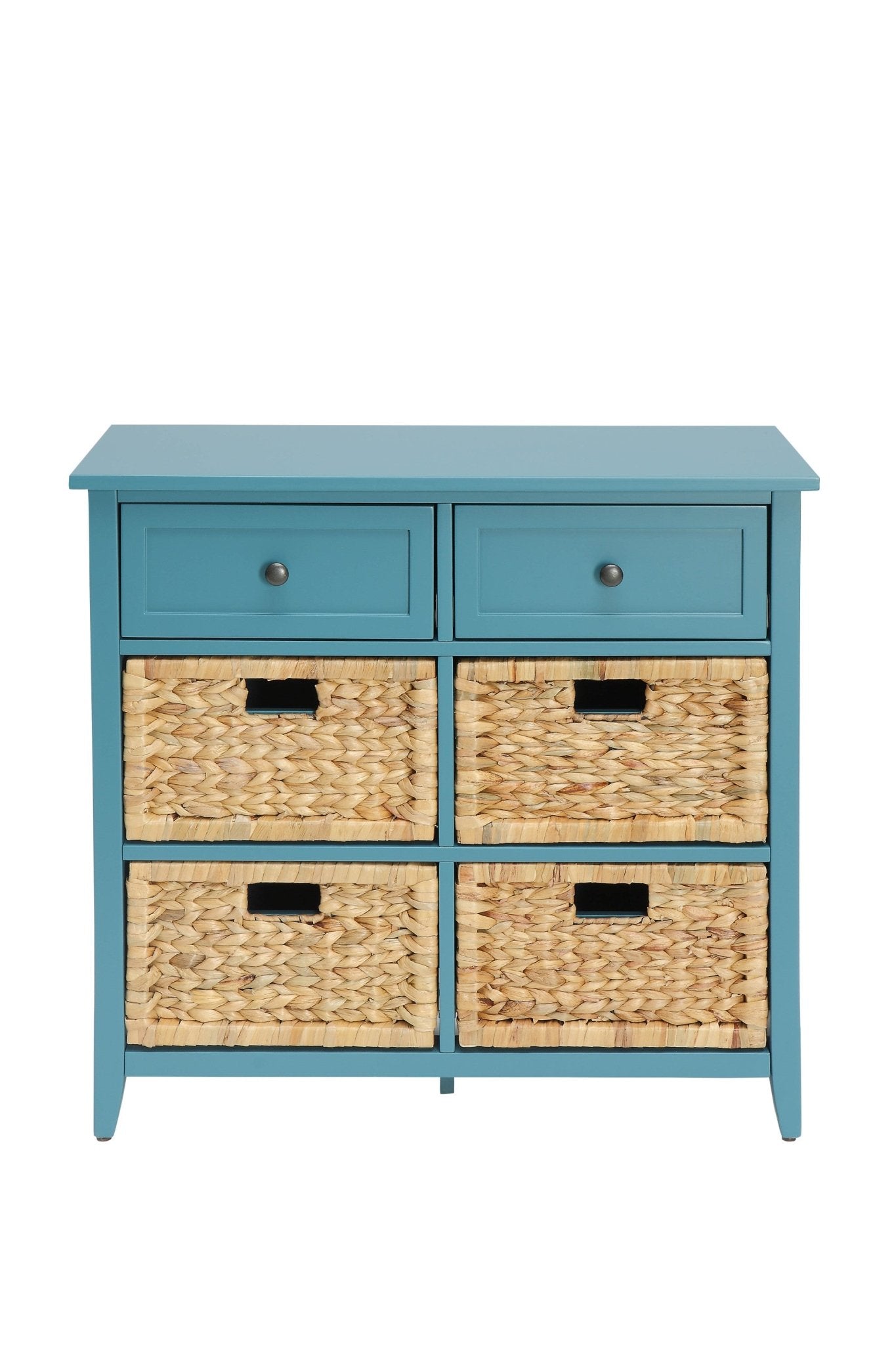 Flavius Teal Finish Console Cabinet - 1st Choice Furniture Direct