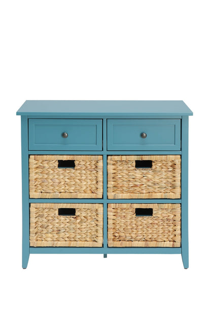 Flavius Teal Finish Console Cabinet - 1st Choice Furniture Direct