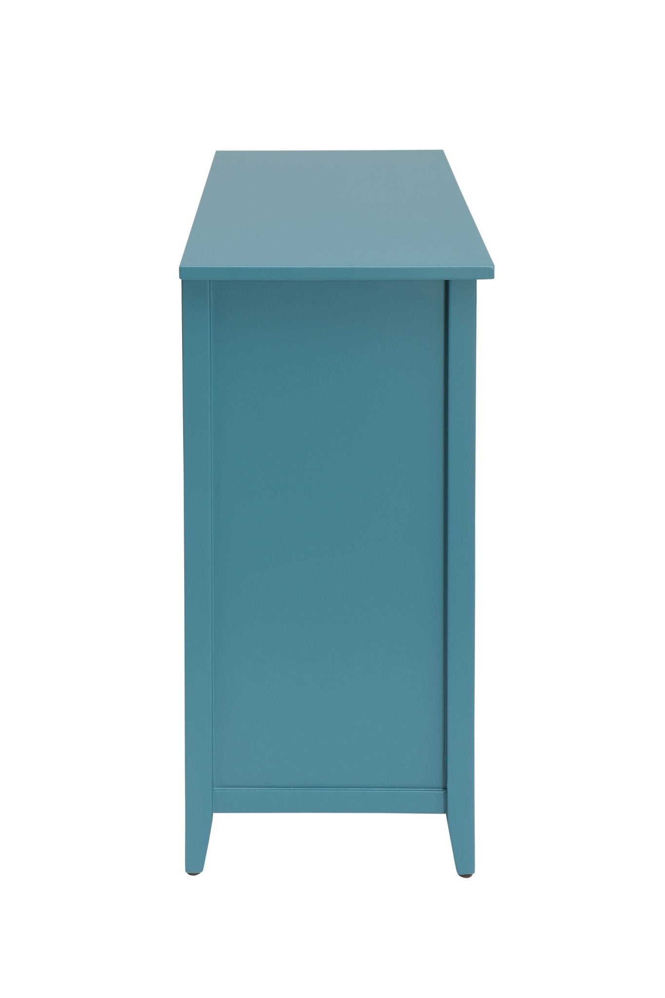 Flavius Teal Finish Console Cabinet - 1st Choice Furniture Direct