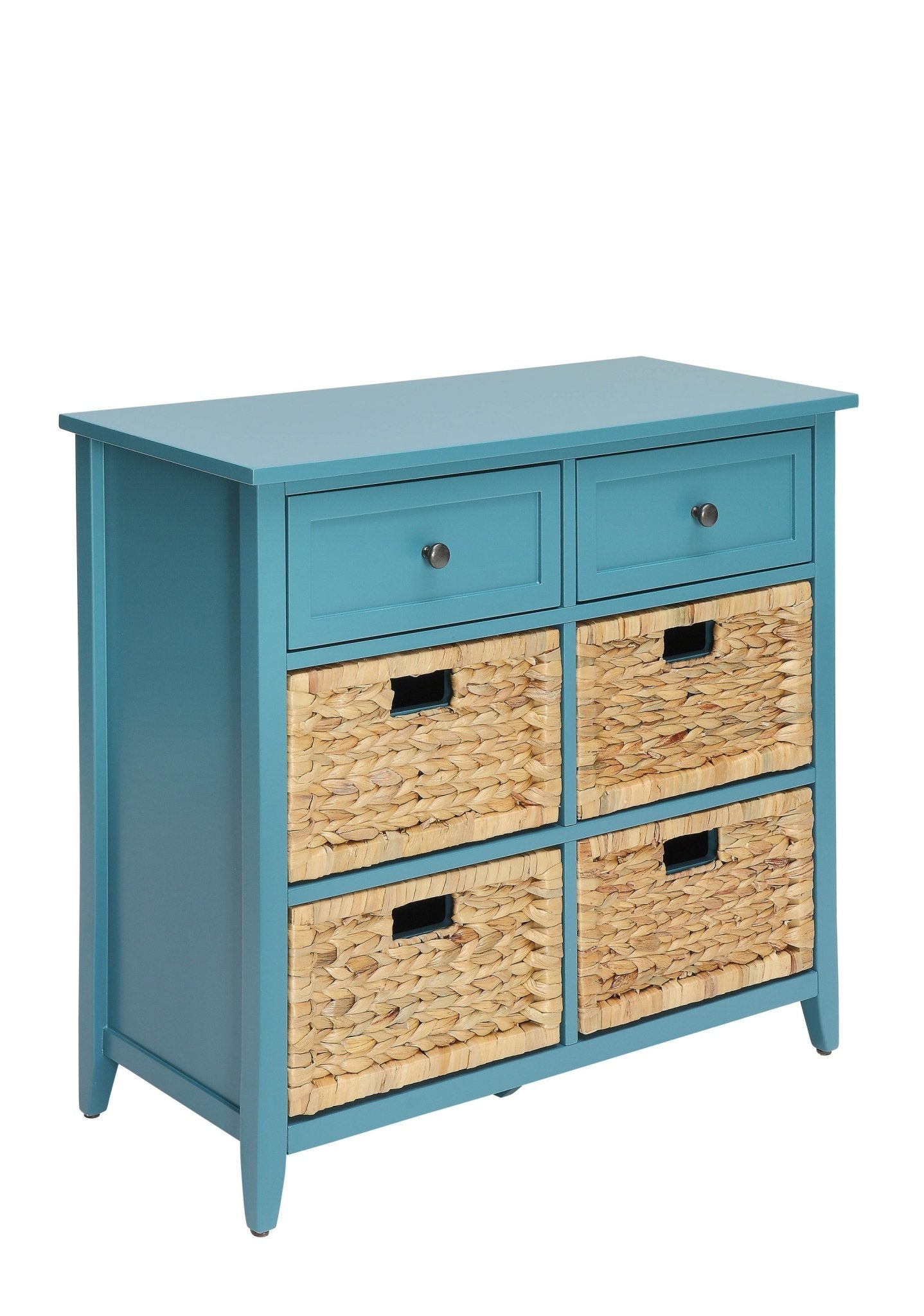 Flavius Teal Finish Console Cabinet - 1st Choice Furniture Direct