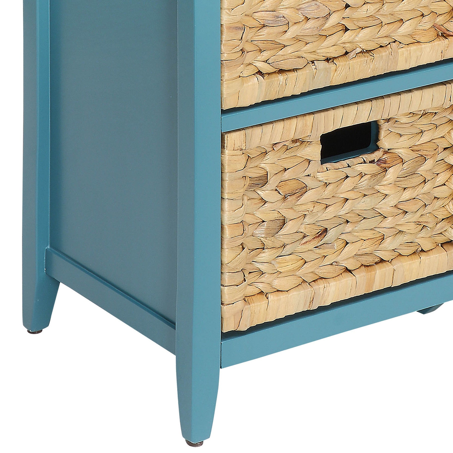 Flavius Teal Finish Console Cabinet - 1st Choice Furniture Direct