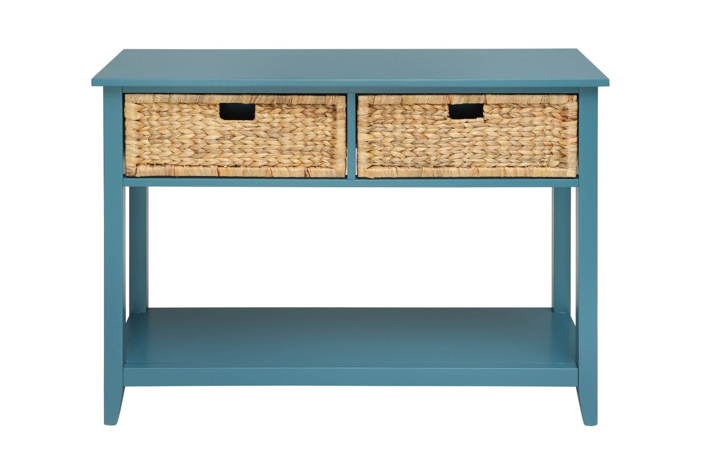 Flavius Teal Finish Console Table - 1st Choice Furniture Direct