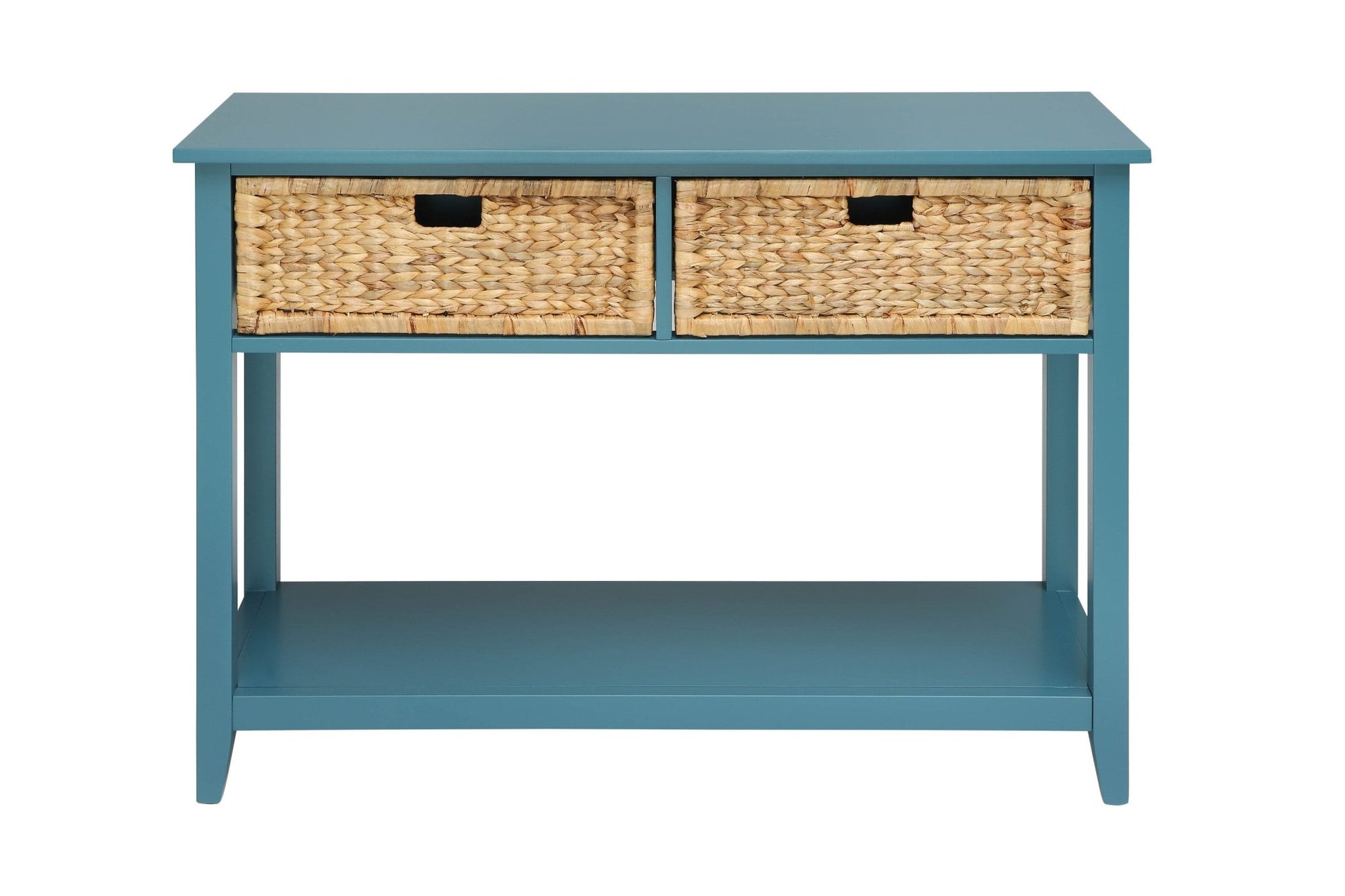 Flavius Teal Finish Console Table - 1st Choice Furniture Direct