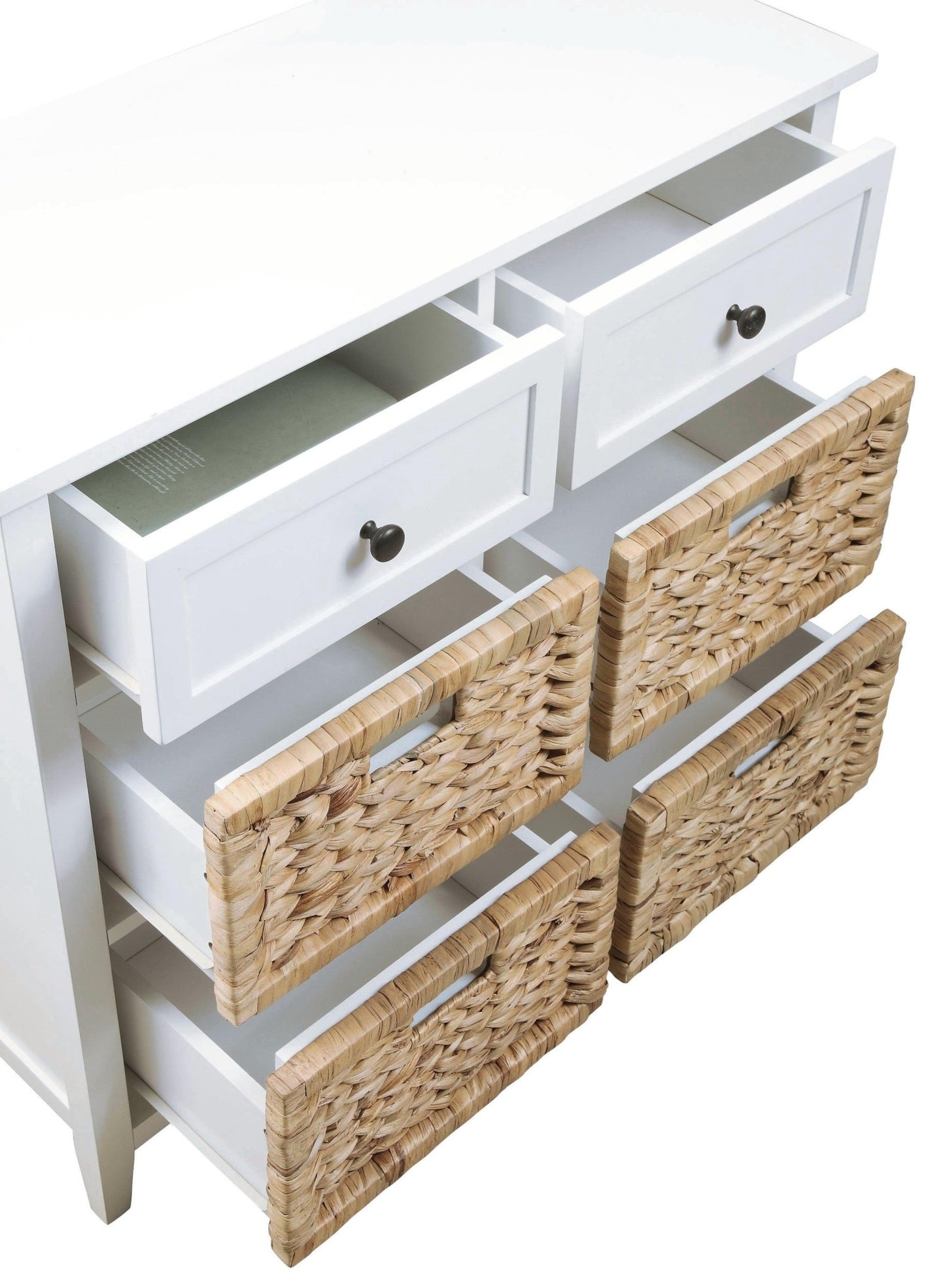 Flavius White Finish Console Cabinet - 1st Choice Furniture Direct
