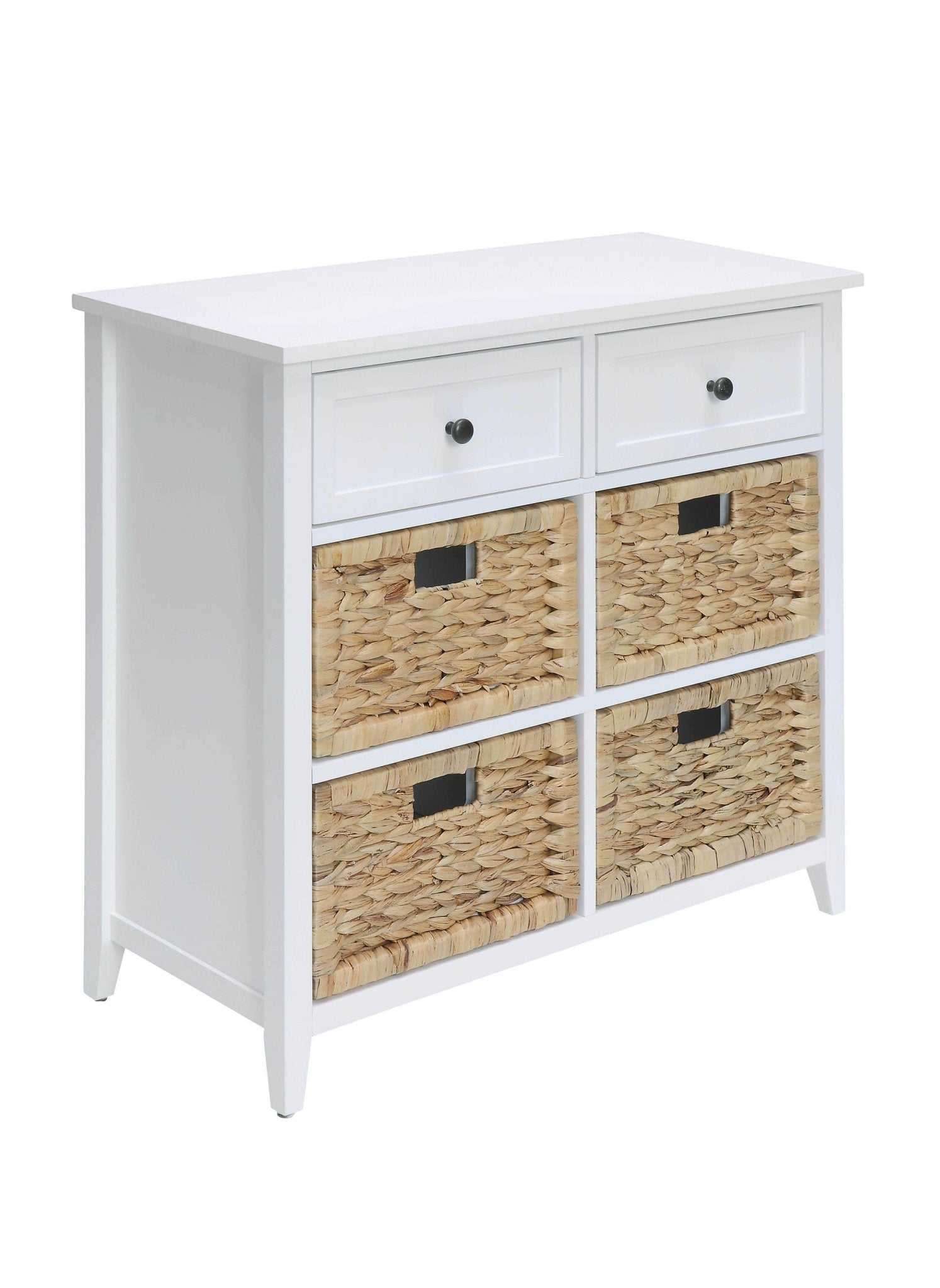 Flavius White Finish Console Cabinet - 1st Choice Furniture Direct
