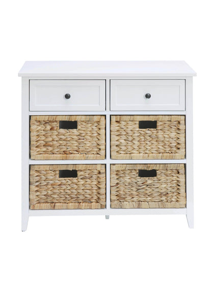 Flavius White Finish Console Cabinet - 1st Choice Furniture Direct