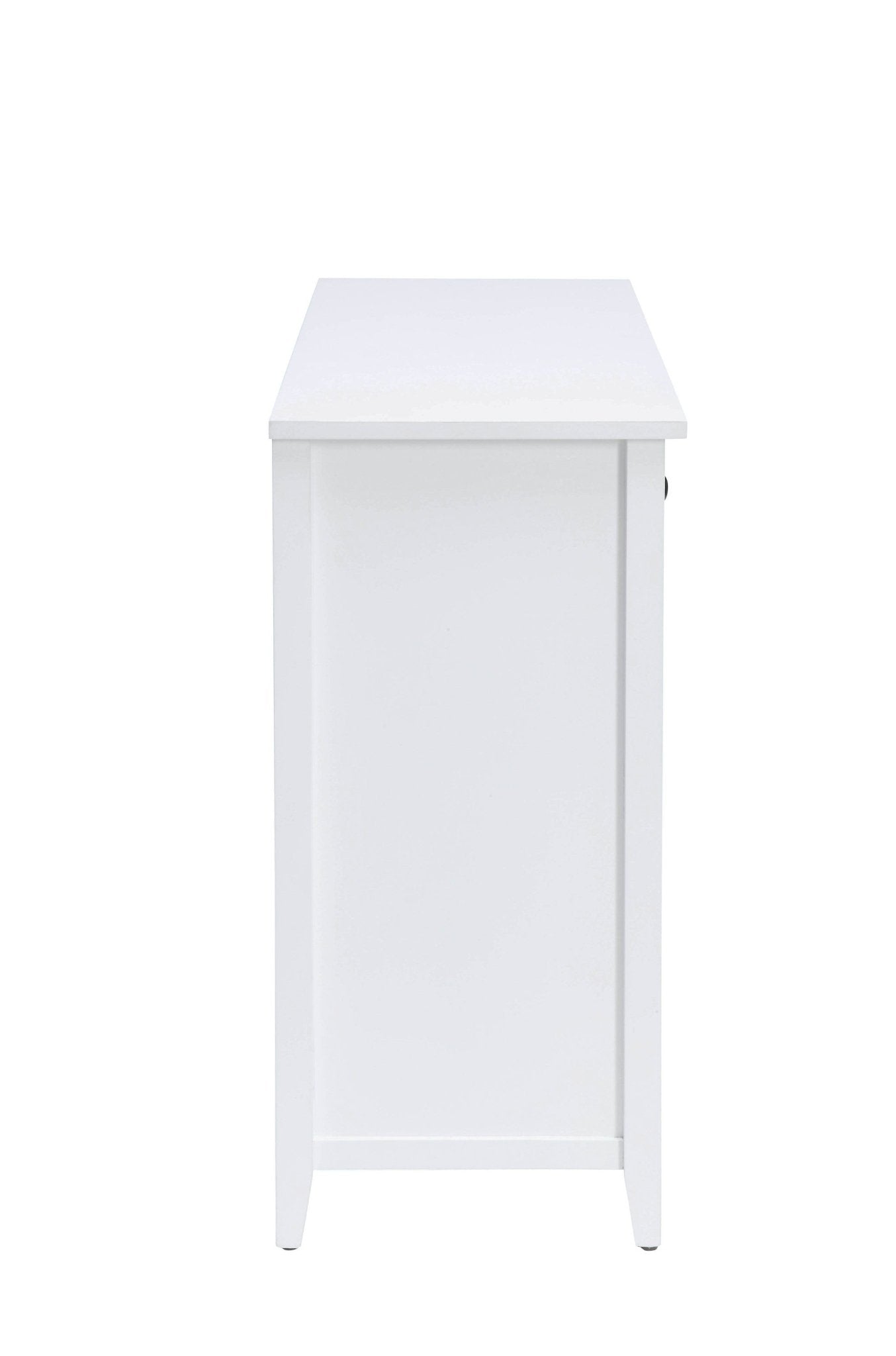 Flavius White Finish Console Cabinet - 1st Choice Furniture Direct
