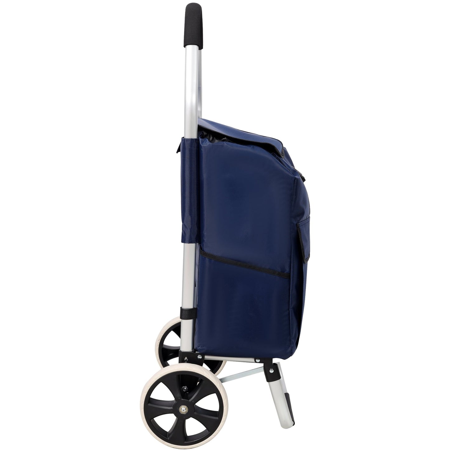 Foldable Shopping Trolley Bag 40L – Lightweight Aluminium Grocery Cart - 1st Choice Furniture Direct