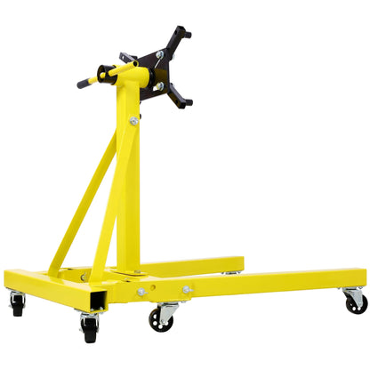 Folding Engine Stand 2000 LBS Capacity Motor Hoist 360 Degree Adjustable Mounting Head Dolly Mover Auto Repair Rebuild Jack - 1st Choice Furniture Direct