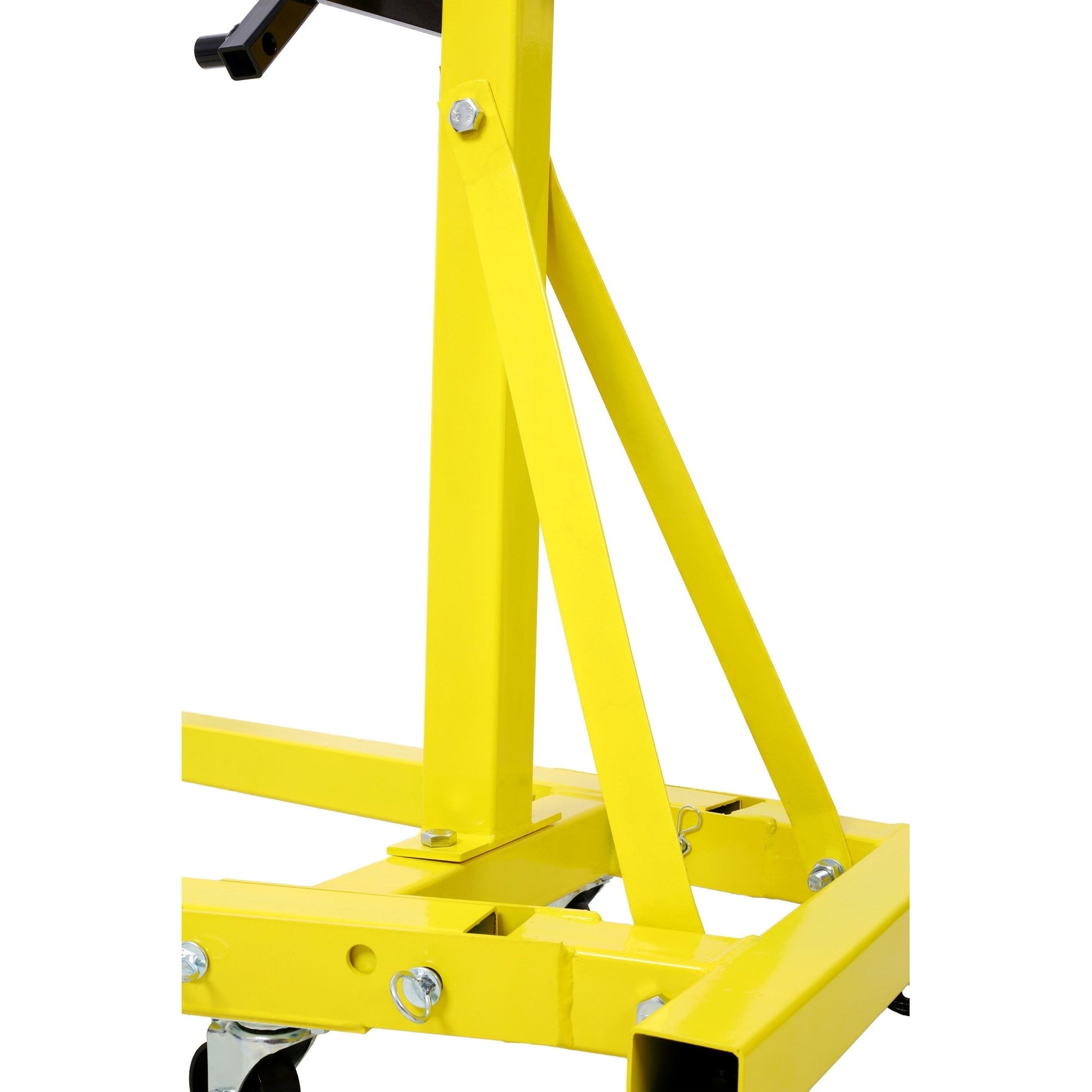 Folding Engine Stand 2000 LBS Capacity Motor Hoist 360 Degree Adjustable Mounting Head Dolly Mover Auto Repair Rebuild Jack - 1st Choice Furniture Direct