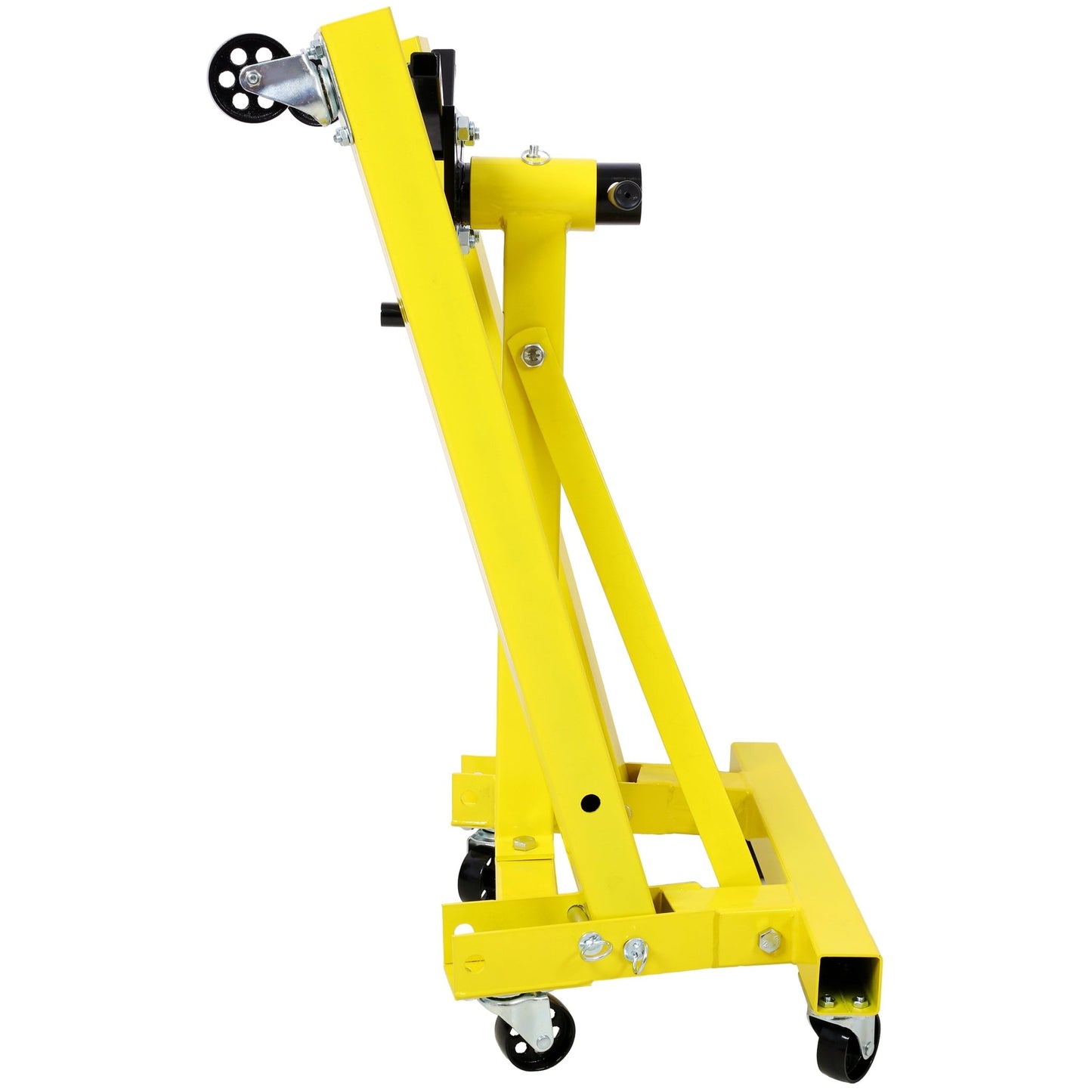 Folding Engine Stand 2000 LBS Capacity Motor Hoist 360 Degree Adjustable Mounting Head Dolly Mover Auto Repair Rebuild Jack - 1st Choice Furniture Direct