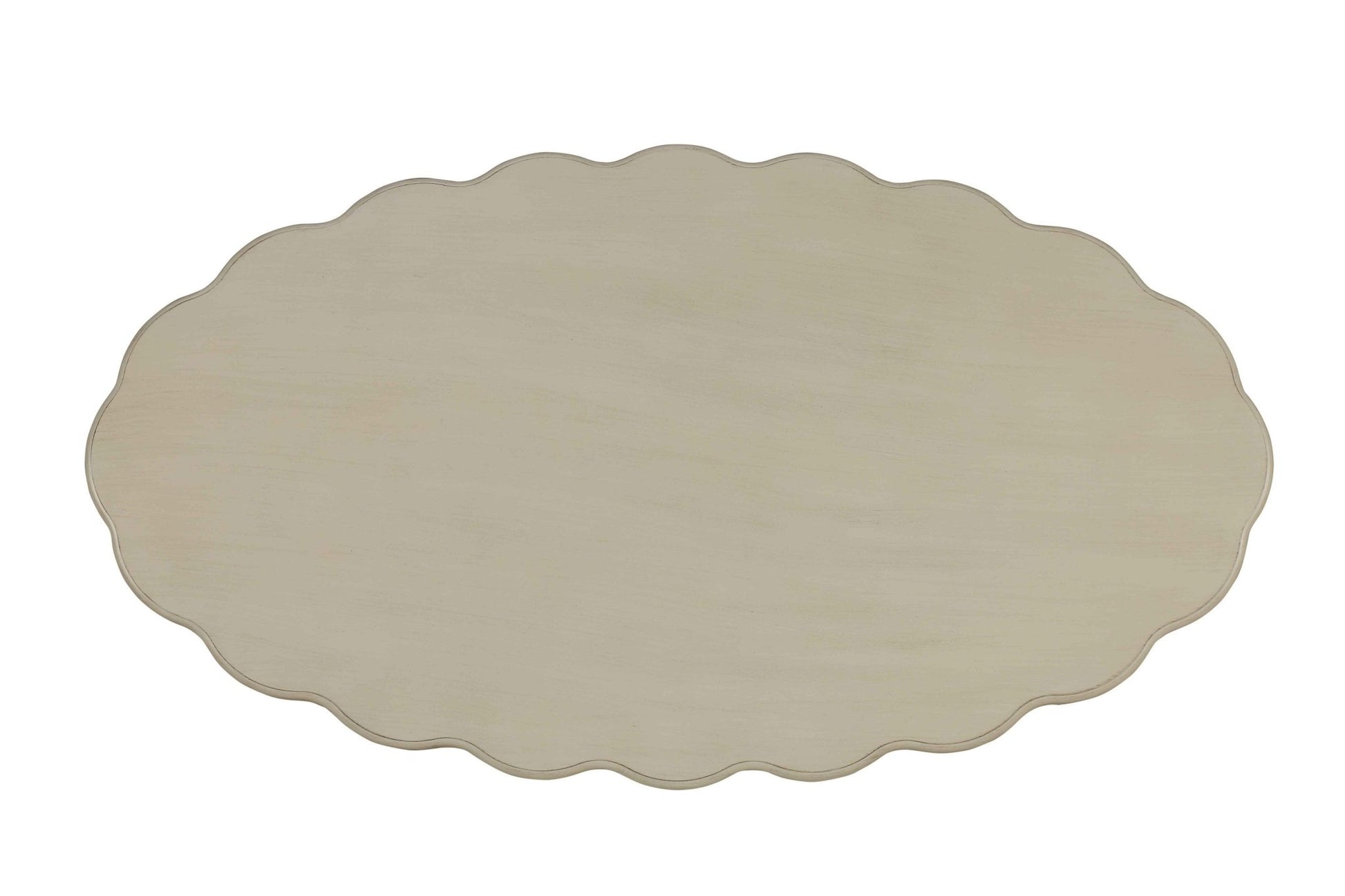 Fordon French Antique White Finish Coffee Table - 1st Choice Furniture Direct