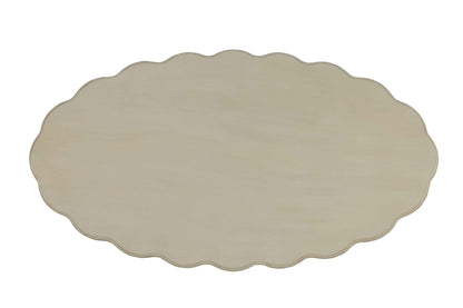 Fordon French Antique White Finish Coffee Table - 1st Choice Furniture Direct
