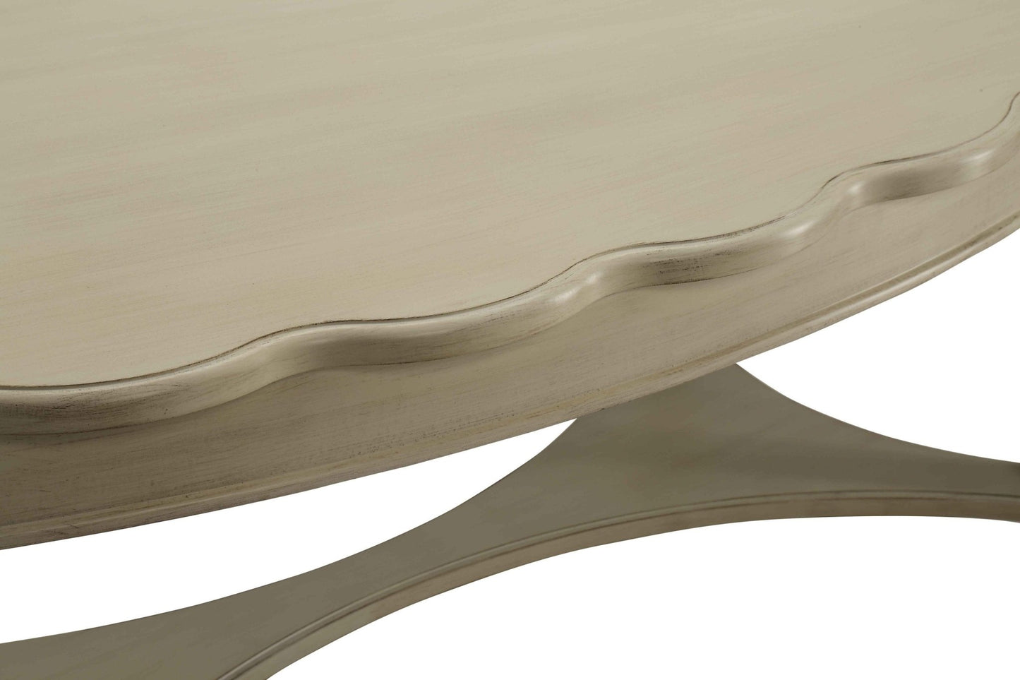 Fordon French Antique White Finish Coffee Table - 1st Choice Furniture Direct